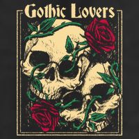 Gothic Lovers Skull And Rose Cool Comfort Performance Bucket Hat