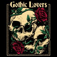 Gothic Lovers Skull And Rose Backpack