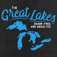 Great Lakes Shark Free And Unsalted Summer Vacation Lake Adult Drive Performance Visor