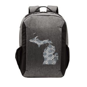 Great Lakes Shaped Women Summer Petoskey Stone Michigan Vector Backpack