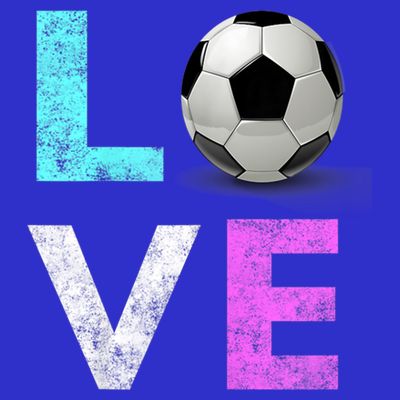Girls Love Soccer Best Fun Birthday Gift T-Shirt