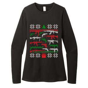 Gun Lover Second Adt Ugly Christmas Gun Enthusiast Gift Womens CVC Long Sleeve Shirt