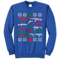 Gun Lover Second Adt Ugly Christmas Gun Enthusiast Gift Tall Sweatshirt