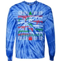 Gun Lover Second Adt Ugly Christmas Gun Enthusiast Gift Tie-Dye Long Sleeve Shirt