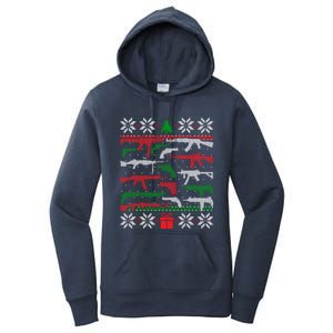 Gun Lover Second Adt Ugly Christmas Gun Enthusiast Gift Women's Pullover Hoodie