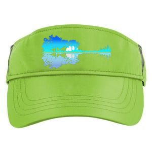 Guitar Lake Shadow Love Guitar Musician Adult Drive Performance Visor