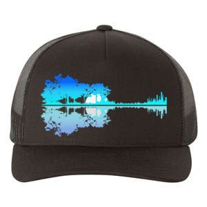 Guitar Lake Shadow Love Guitar Musician Yupoong Adult 5-Panel Trucker Hat