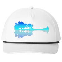 Guitar Lake Shadow Love Guitar Musician Snapback Five-Panel Rope Hat