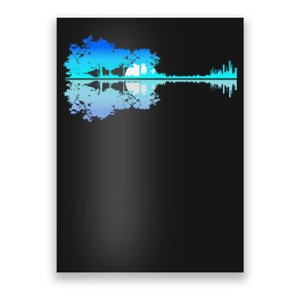 Guitar Lake Shadow Love Guitar Musician Poster