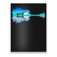 Guitar Lake Shadow Love Guitar Musician Poster