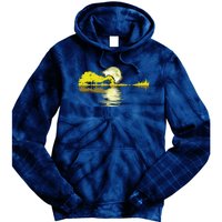 Guitar Lake Shadow Love Guitar Musician Tie Dye Hoodie