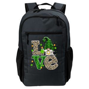 Gnomies Love St Patricks Day Funny Gnomes Shamrock Lucky Gift Daily Commute Backpack