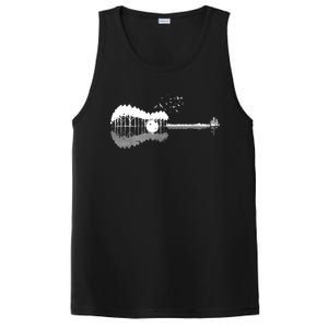 Guitar Lake Shadow Love Guitar Musician PosiCharge Competitor Tank