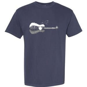 Guitar Lake Shadow Love Guitar Musician Garment-Dyed Heavyweight T-Shirt