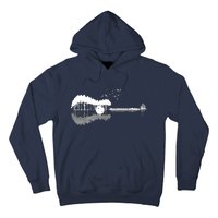 Guitar Lake Shadow Love Guitar Musician Hoodie