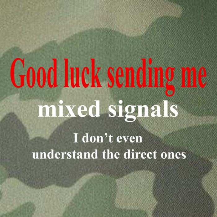 Good Luck Sending Me Mixed Signals Legacy Tie Dye Trucker Hat