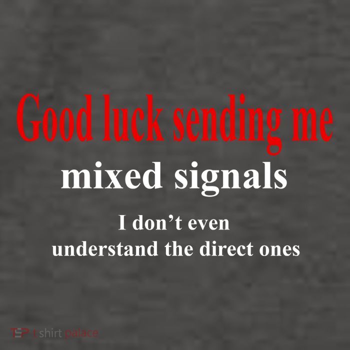 Good Luck Sending Me Mixed Signals Vector Backpack
