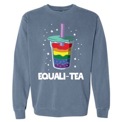 Gay Lesbian Tea Lgbtq Gift Garment-Dyed Sweatshirt