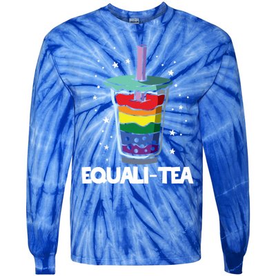 Gay Lesbian Tea Lgbtq Gift Tie-Dye Long Sleeve Shirt