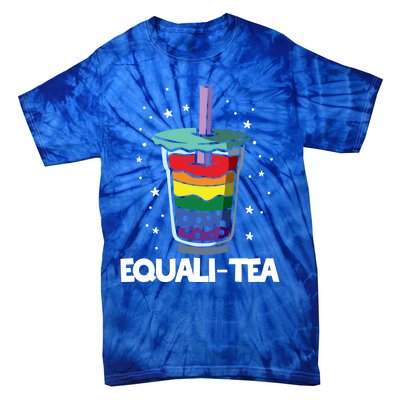 Gay Lesbian Tea Lgbtq Gift Tie-Dye T-Shirt