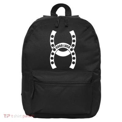 Good Luck The Lucky Horseshoes 16 in Basic Backpack