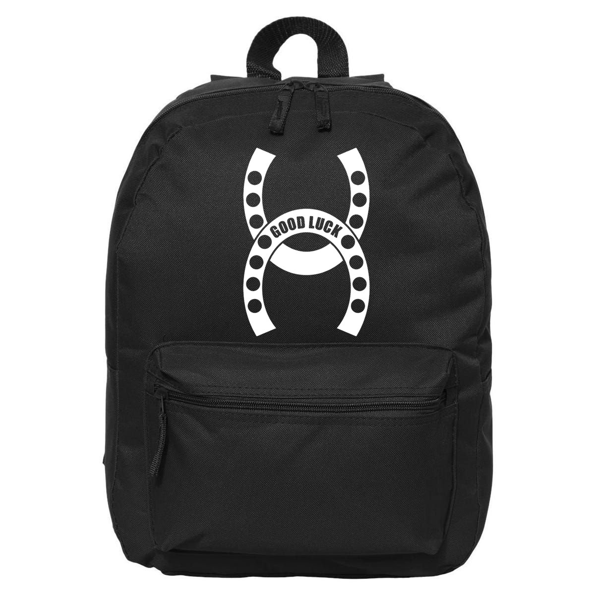 Good Luck The Lucky Horseshoes 16 in Basic Backpack