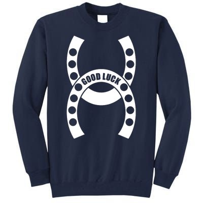 Good Luck The Lucky Horseshoes Tall Sweatshirt