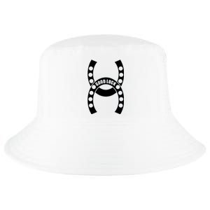 Good Luck The Lucky Horseshoes Cool Comfort Performance Bucket Hat