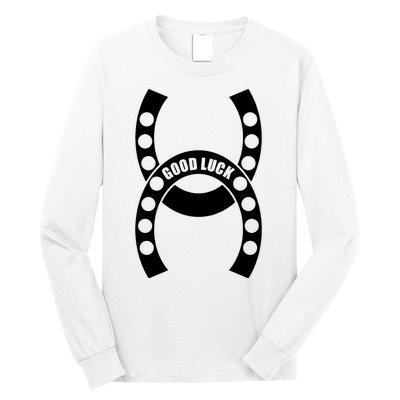 Good Luck The Lucky Horseshoes Long Sleeve Shirt