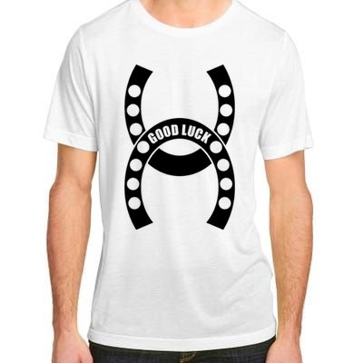 Good Luck The Lucky Horseshoes Adult ChromaSoft Performance T-Shirt