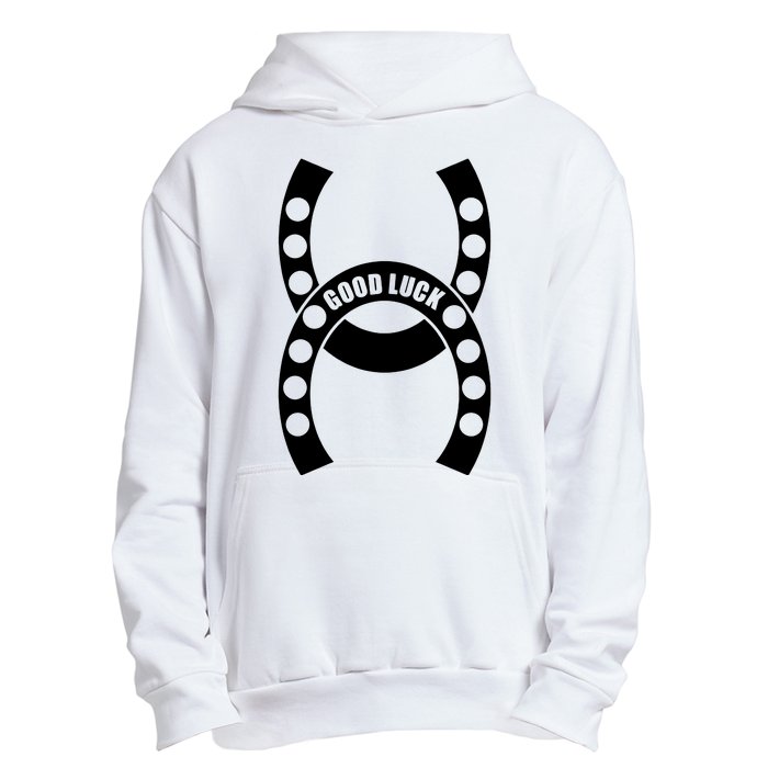 Good Luck The Lucky Horseshoes Urban Pullover Hoodie