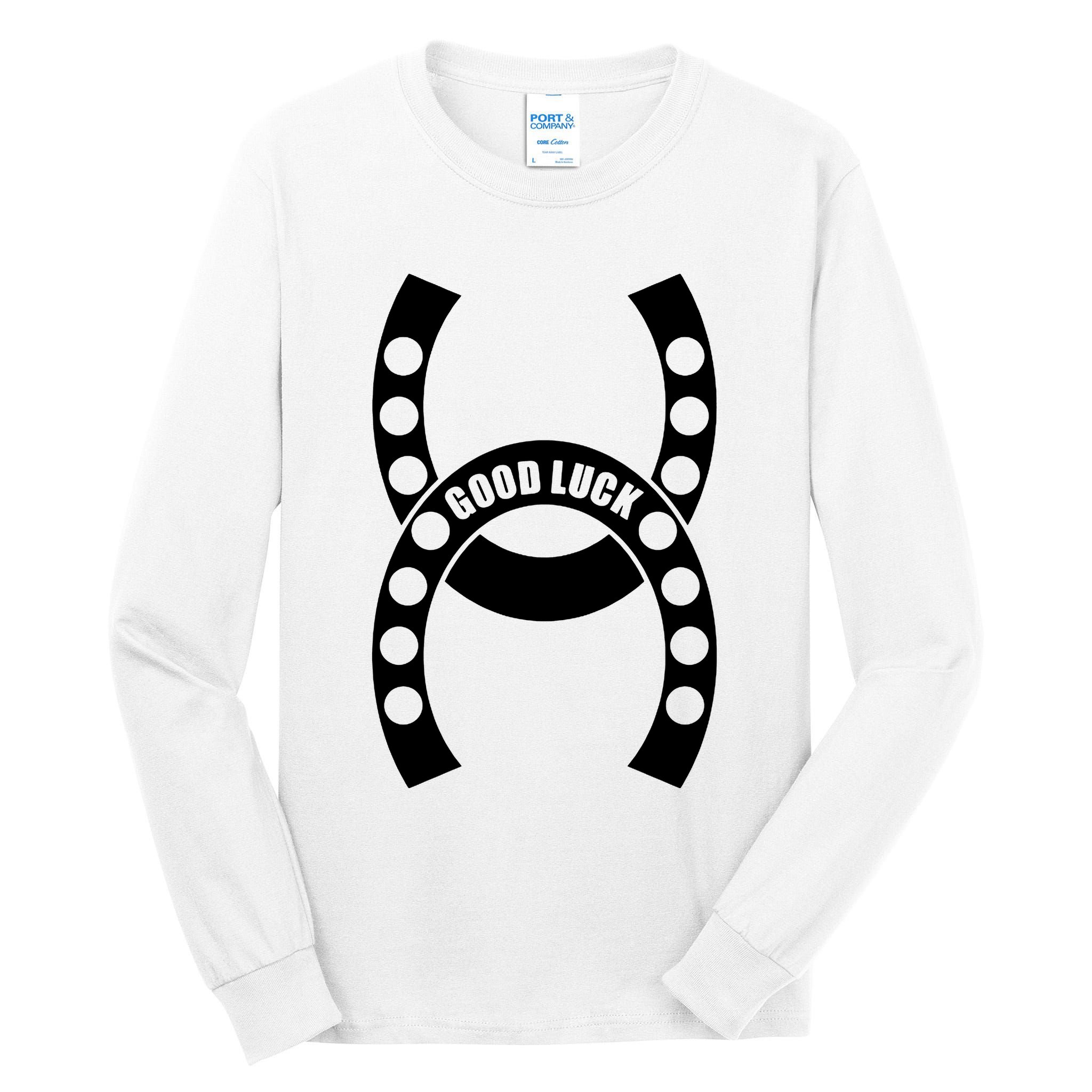 Good Luck The Lucky Horseshoes Tall Long Sleeve T-Shirt