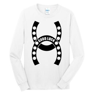 Good Luck The Lucky Horseshoes Tall Long Sleeve T-Shirt