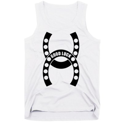 Good Luck The Lucky Horseshoes Tank Top