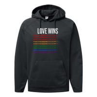 Gay LGBT T Performance Fleece Hoodie