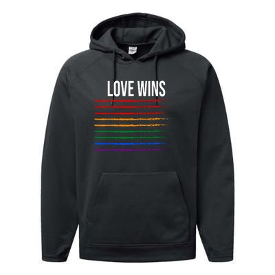 Gay LGBT T Performance Fleece Hoodie