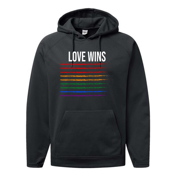 Gay LGBT T Performance Fleece Hoodie