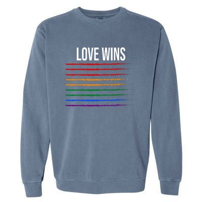 Gay LGBT T Garment-Dyed Sweatshirt