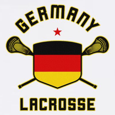 Germany Lacrosse T German Flag Lax T-Shirt