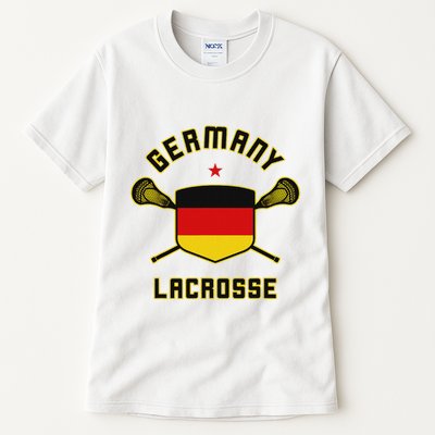 Germany Lacrosse T German Flag Lax Tall T-Shirt