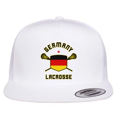Germany Lacrosse T German Flag Lax Flatbill Hat