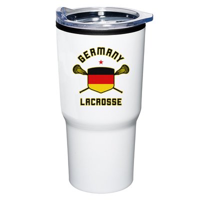 Germany Lacrosse T German Flag Lax Tumbler