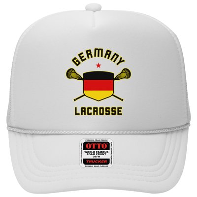 Germany Lacrosse T German Flag Lax Trucker Hat