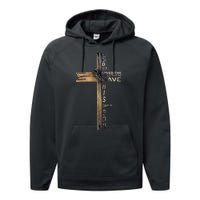 God Loved The World That He Gave His Only Son Performance Fleece Hoodie