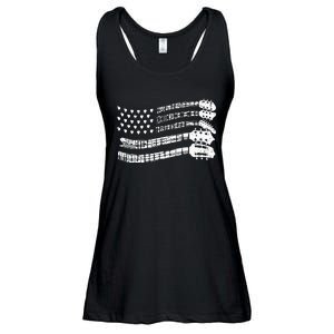 Guitar Lover T Rock Music Guitar Player Ladies Essential Flowy Tank