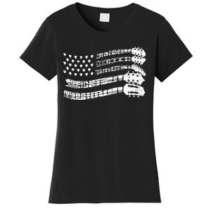 Guitar Lover T Rock Music Guitar Player Women's T-Shirt