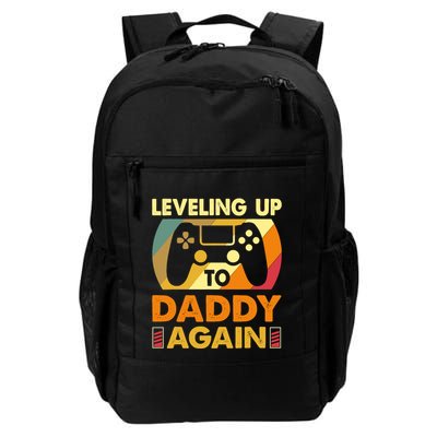 Gamer Leveling Up To Daddy Again Pregnancy Announcement Backpack