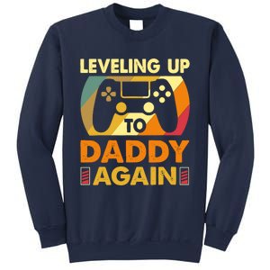 Gamer Leveling Up To Daddy Again Pregnancy Announcement Sweatshirt