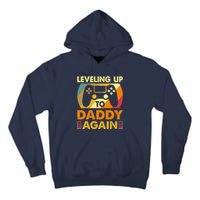 Gamer Leveling Up To Daddy Again Pregnancy Announcement Tall Hoodie