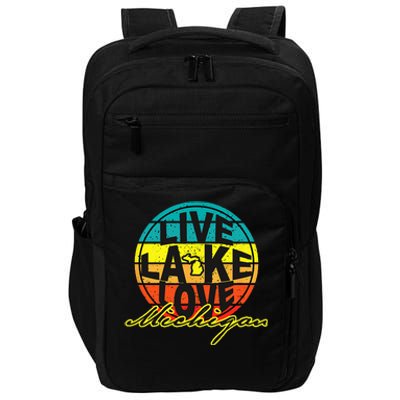 Great Lake Upper Peninsula Michigan Up North Impact Tech Backpack